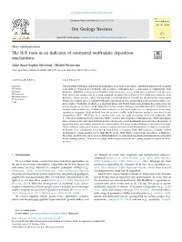 The H/F Ratio As an Indicator of Contrasted Wolframite Deposition Mechanisms