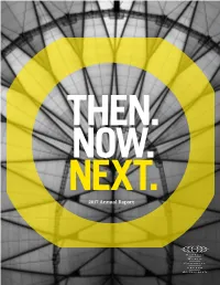 2017 Annual Report GWCCA 2017 ANNUAL REPORT “The Only Time You Should Ever Look Back Is to See How Far You’Ve Come.” – Author Unknown