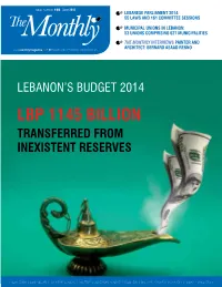 Lbp 1145 Billion Transferred from Inexistent Reserves