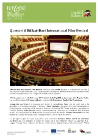 Questo È Il Bif&St