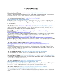 Resources from Educational Institutions
