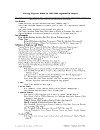 Soaring Magazine Index for 1989/1989 Organized by Subject