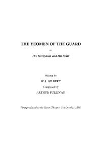 The Yeomen of the Guard