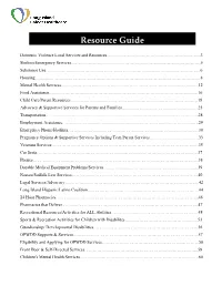Resource Guide