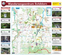 Wanderwege in Schildorn Maßsmaßstabtab 1 : 16 000 C