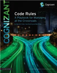 Code Rules: a Playbook for Managing at the Crossroads