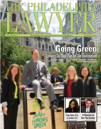 Going Green Lawyers Do Their Part for Our Environment by Michael B