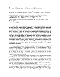 The Song of the Dunes As a Self-Synchronized Instrument