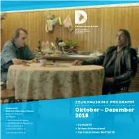 Zeughauskino Programm