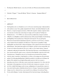 A Key Interval in the Early Mesozoic Phytoplankton Radiation