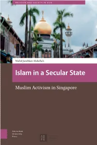 Islam in a Secular State Walid Jumblatt Abdullah Islam in a Secular State
