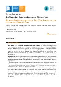Programme of the Conference