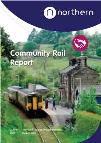 Community Rail Report