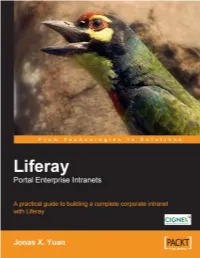 Liferay Portal Enterprise Intranets