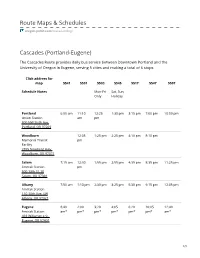 Route Maps & Schedules