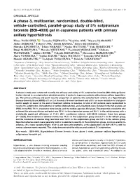 A Phase 3, Multicenter, Randomized, Double-Blind