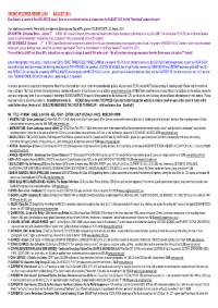Drone Records Newsflash August 2010