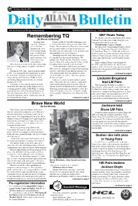 Remembering TQ