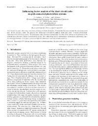 Influencing Factor Analysis of the Short Circuit Ratio on Grid-Connected Photovoltaic Systems 685