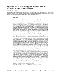 Mesohaline Responses to Cycles of “Famine Or Feast” in Layered Brines