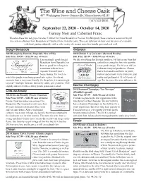 October 14, 2020 Gamay Noir and Cabernet Franc We Adore These Two Red Grape Varieties