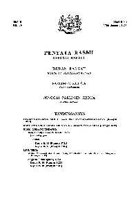 Penya Ta Rasmi Official Report