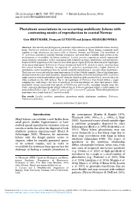 Photobiont Associations in Co-Occurring Umbilicate Lichens with Contrasting Modes of Reproduction in Coastal Norway