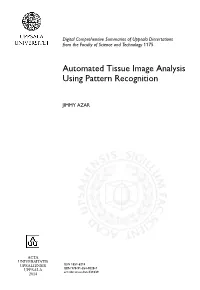 Automated Tissue Image Analysis Using Pattern Recognition