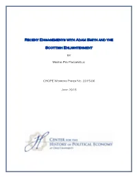 Paganelli HOPE Adam Smith and the Scottish Enlightenment With