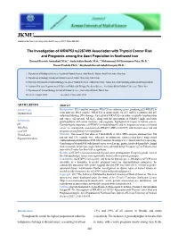The Investigation of WRAP53 Rs2287499 Association with Thyroid