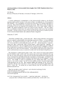Abraham-Solution to Schwarzschild Metric Implies That CERN Miniblack Holes Pose a Planetary Risk