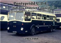 Pontypridd UDC 1905-1988