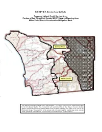 Service Area Maps