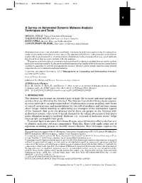 6 a Survey on Automated Dynamic Malware-Analysis Techniques And