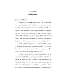 CHAPTER I INTRODUCTION A. Background of the Study People