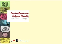 Developed Recipes Using Indigenous Vegetables