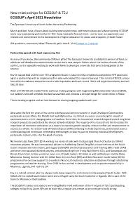 ECSSSUP Newsletter Apr 21