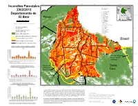 Incendios Forestales 2002/2013 Departamento De El Beni