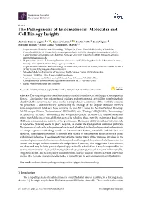 The Pathogenesis of Endometriosis: Molecular and Cell Biology Insights
