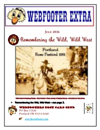 The Webfooter