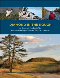 DIAMOND in the ROUGH an Economic Analysis of the Proposed Ocmulgee National Park and Preserve WRITING S