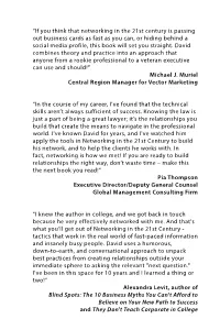 If You Think That Networking in the 21St Century Is Passing