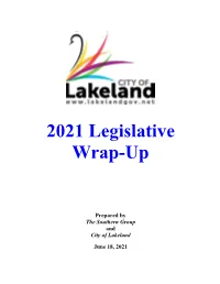 2021 Legislative Wrap-Up