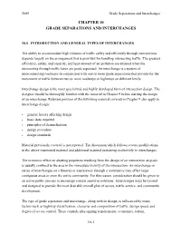 Chapter 10 Grade Separations and Interchanges