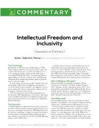 Journal of Intellectual Freedom and Privacy, Vol. 4, No. 3 (Fall 2019)