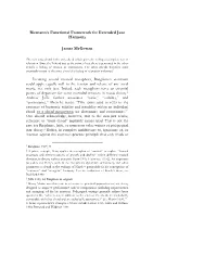 Riemann's Functional Framework for Extended Jazz Harmony James
