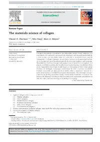 The Materials Science of Collagen