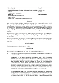 Committee(S) Dated: Public Relations and Economic Development Sub