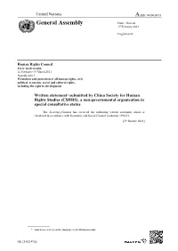 General Assembly Distr.: General 17 February 2021