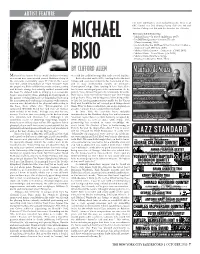 Maurício De Souza Michael Bisio Knows How to ‘Walk’ the Bass—Indeed, Not with the Codified Energy That Such a Word Implies
